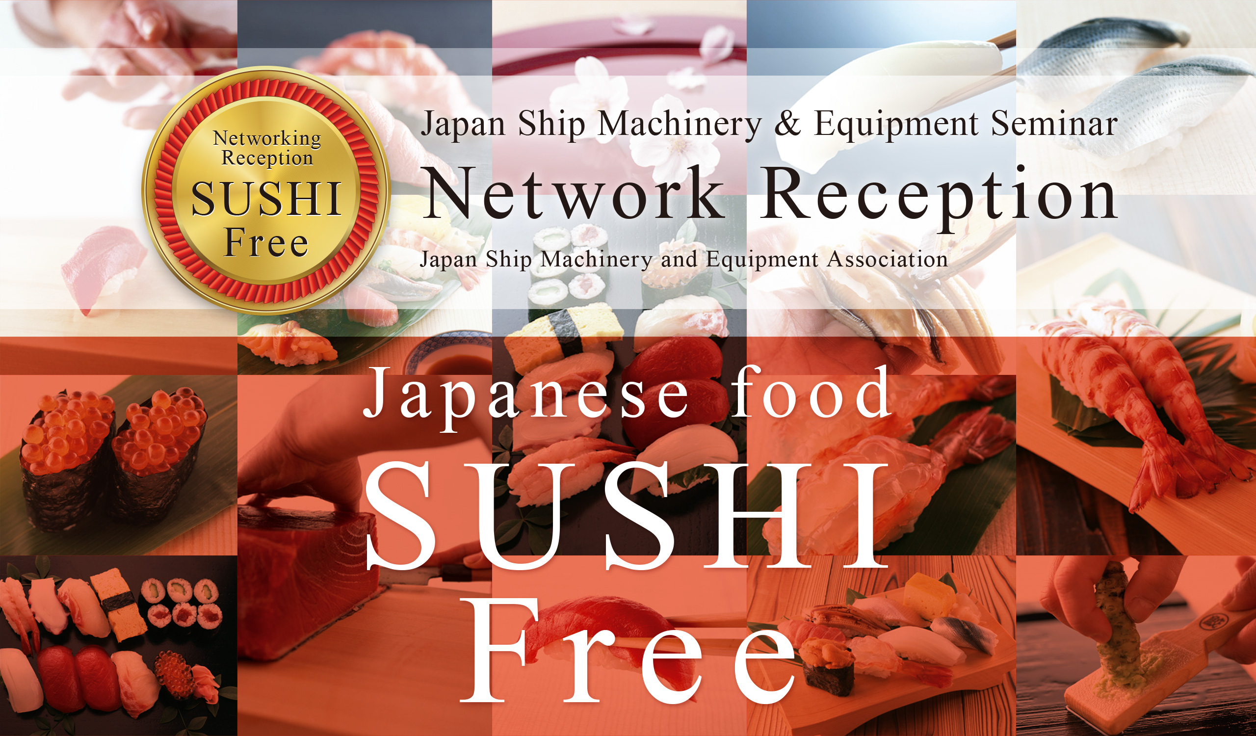 Network Reception Japanese food SUSHI Free