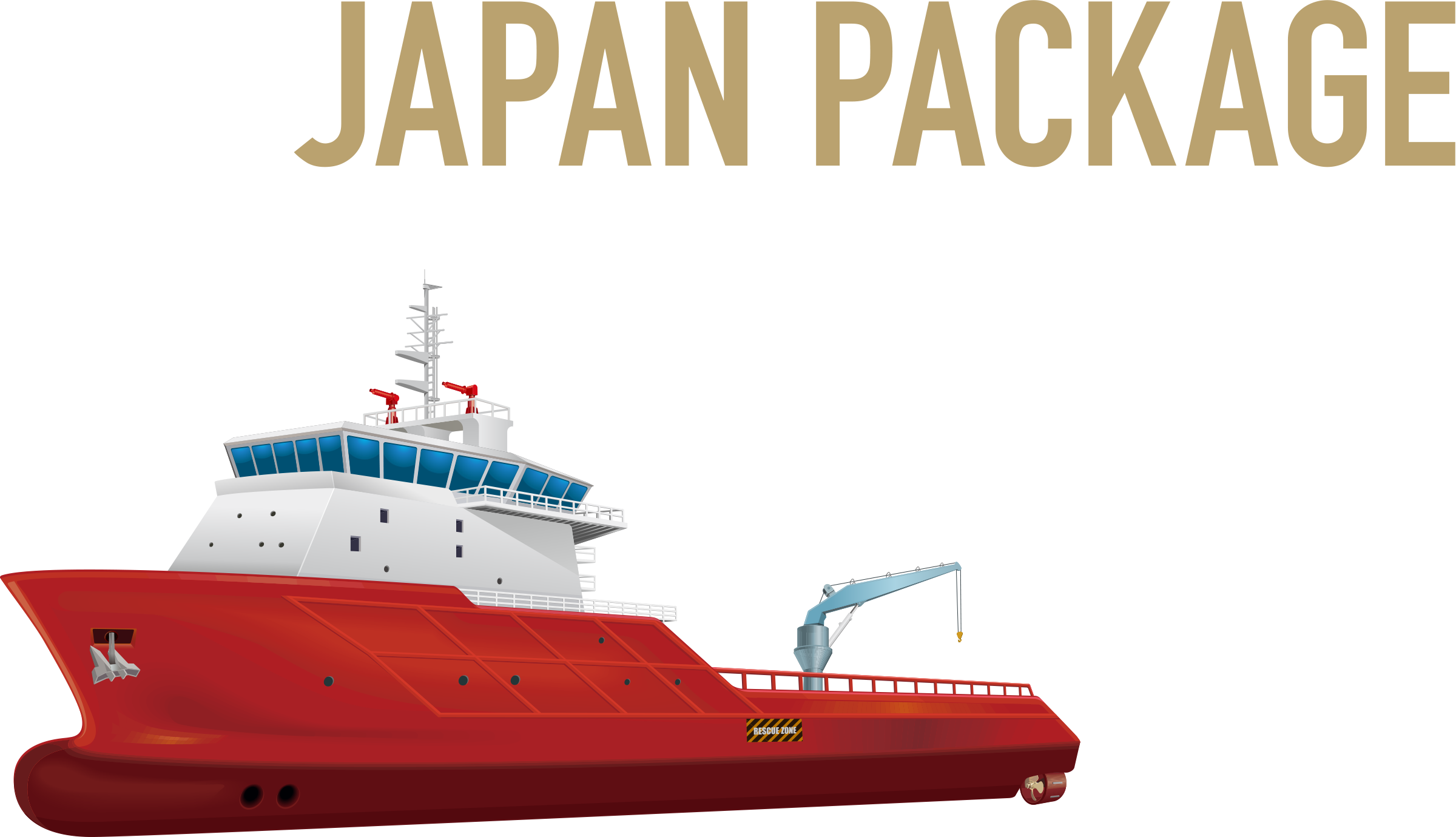 JAPAN PACKAGE FOR MULTI PURPOSE SUPPLY VESSEL
